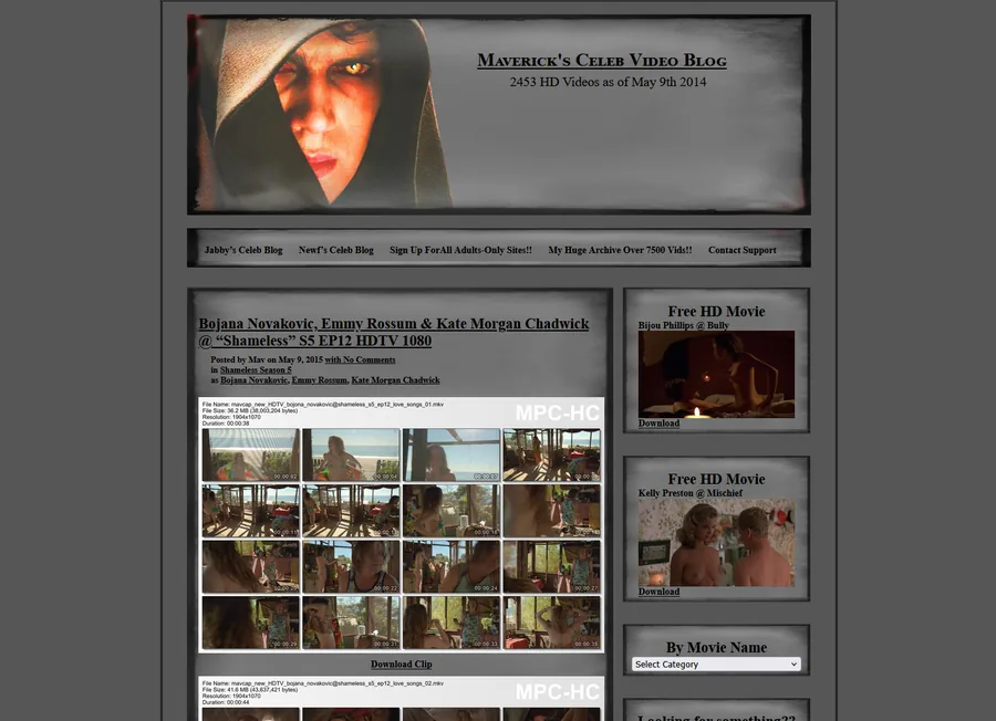 Maverick's Celeb Video Blog