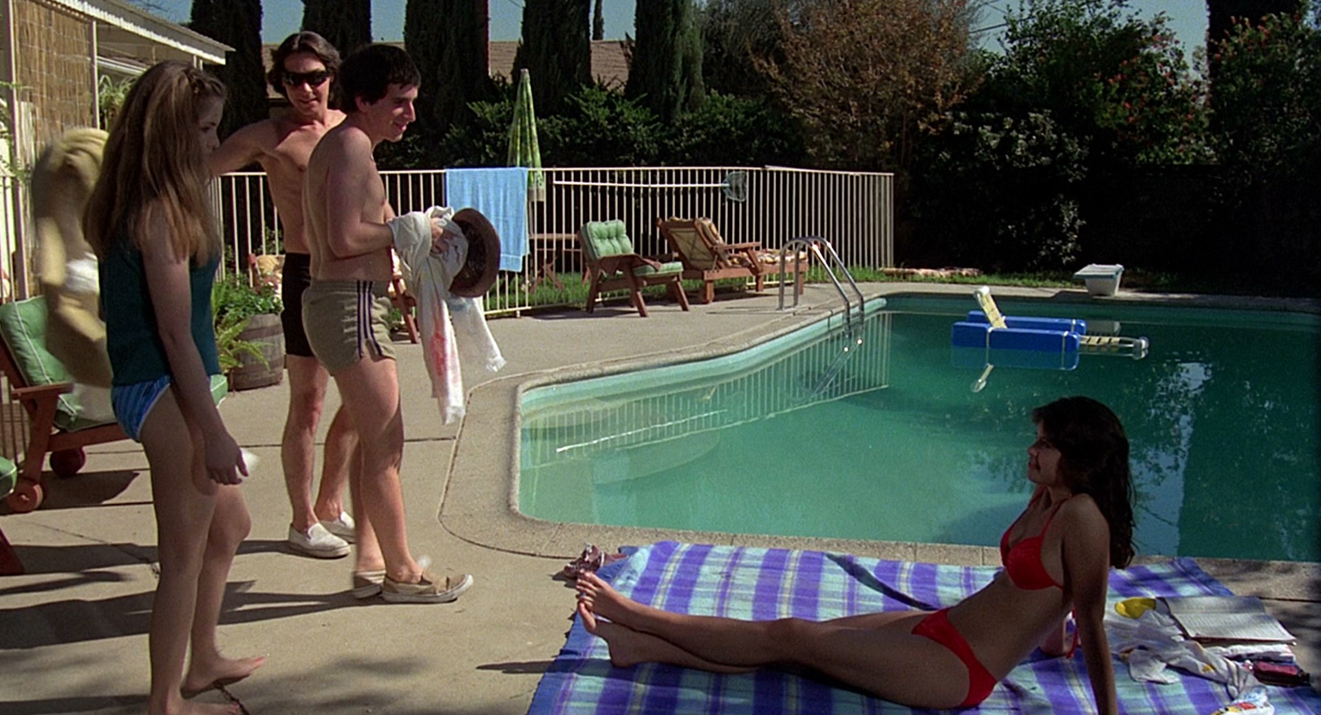 Fast time at ridgemont high pool scene